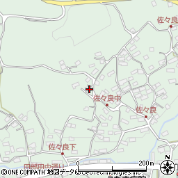 鹿児島県南九州市川辺町田部田2632周辺の地図