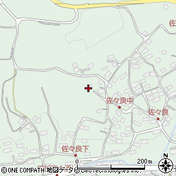 鹿児島県南九州市川辺町田部田3118周辺の地図