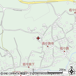 鹿児島県南九州市川辺町田部田3119周辺の地図