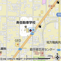寿自動車学校周辺の地図