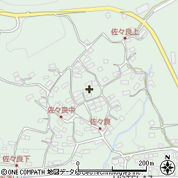 鹿児島県南九州市川辺町田部田2989周辺の地図