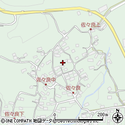 鹿児島県南九州市川辺町田部田2988周辺の地図