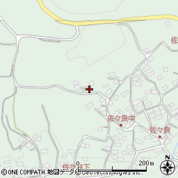 鹿児島県南九州市川辺町田部田2625周辺の地図