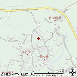 鹿児島県南九州市川辺町田部田2987-2周辺の地図
