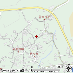 鹿児島県南九州市川辺町田部田2975周辺の地図