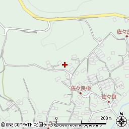 鹿児島県南九州市川辺町田部田2627周辺の地図