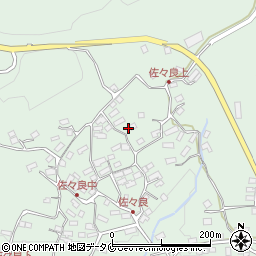 鹿児島県南九州市川辺町田部田2978周辺の地図