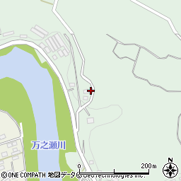 鹿児島県南九州市川辺町田部田7002-6周辺の地図