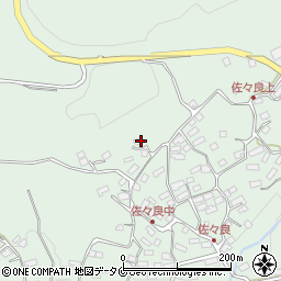 鹿児島県南九州市川辺町田部田2633周辺の地図