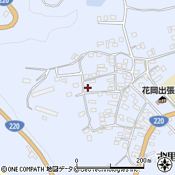 鹿児島県鹿屋市古里町周辺の地図