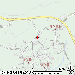 鹿児島県南九州市川辺町田部田2983周辺の地図