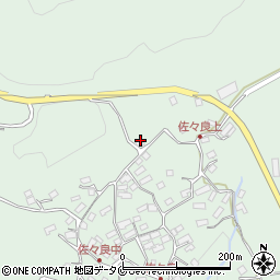 鹿児島県南九州市川辺町田部田2646周辺の地図