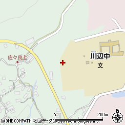 鹿児島県南九州市川辺町田部田3831周辺の地図