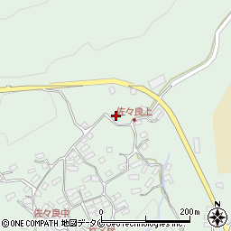 鹿児島県南九州市川辺町田部田2677周辺の地図