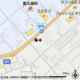 ローソン肝属東串良店周辺の地図