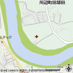 鹿児島県南九州市川辺町田部田159周辺の地図