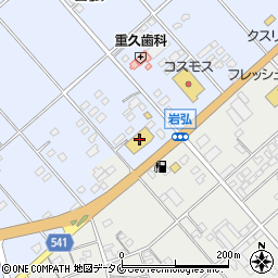 コメリハード＆グリーン東串良店周辺の地図