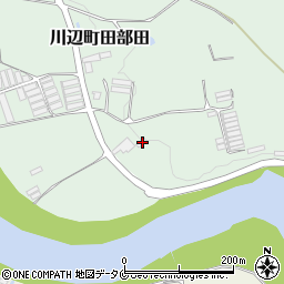 鹿児島県南九州市川辺町田部田62周辺の地図