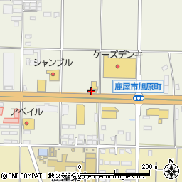 鹿児島三菱鹿屋店・クリーンカー鹿屋周辺の地図