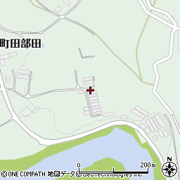 鹿児島県南九州市川辺町田部田29周辺の地図