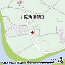 鹿児島県南九州市川辺町田部田194周辺の地図