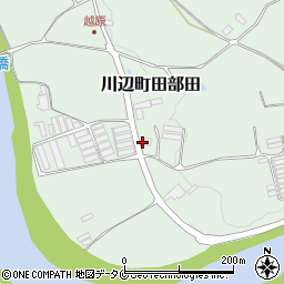 鹿児島県南九州市川辺町田部田245周辺の地図