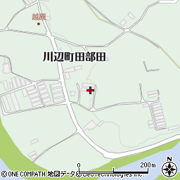鹿児島県南九州市川辺町田部田215周辺の地図