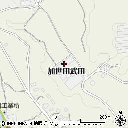 加世田製茶周辺の地図
