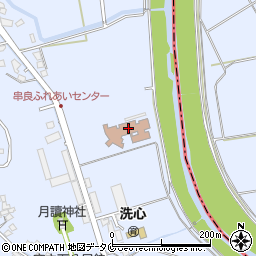 串良公民館周辺の地図