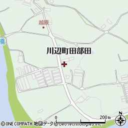 鹿児島県南九州市川辺町田部田244周辺の地図