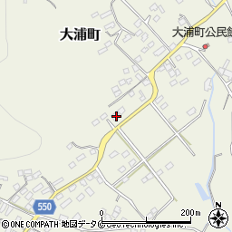 鹿児島県鹿屋市大浦町14629周辺の地図