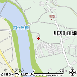 鹿児島県南九州市川辺町田部田325周辺の地図