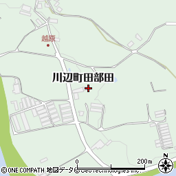 鹿児島県南九州市川辺町田部田242周辺の地図