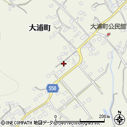 鹿児島県鹿屋市大浦町14627周辺の地図