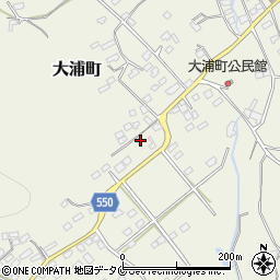 鹿児島県鹿屋市大浦町14626-1周辺の地図