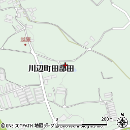 鹿児島県南九州市川辺町田部田231周辺の地図