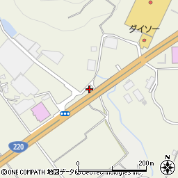 鹿児島県鹿屋市大浦町13805-3周辺の地図