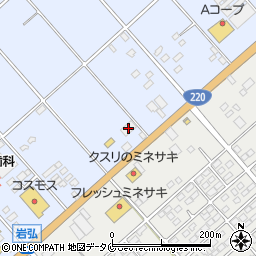 コバック周辺の地図