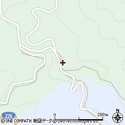 鹿児島県南さつま市笠沙町片浦17388周辺の地図