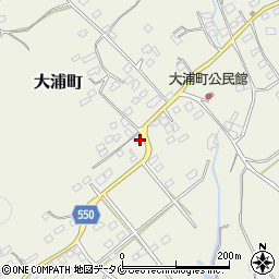 鹿児島県鹿屋市大浦町14624周辺の地図