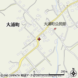 鹿児島県鹿屋市大浦町13283-2周辺の地図