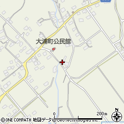 鹿児島県鹿屋市大浦町13301-2周辺の地図