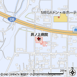 井ノ上病院通所リハビリテーション周辺の地図