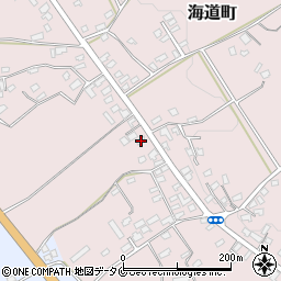 鹿児島県鹿屋市海道町642周辺の地図