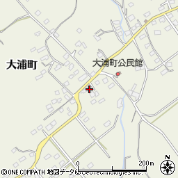 鹿児島県鹿屋市大浦町13283-4周辺の地図