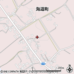 鹿児島県鹿屋市海道町881周辺の地図