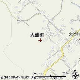 鹿児島県鹿屋市大浦町14605-8周辺の地図