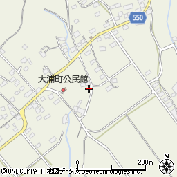 鹿児島県鹿屋市大浦町13302-1周辺の地図