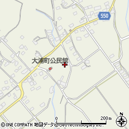 鹿児島県鹿屋市大浦町13302周辺の地図