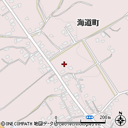 鹿児島県鹿屋市海道町877周辺の地図